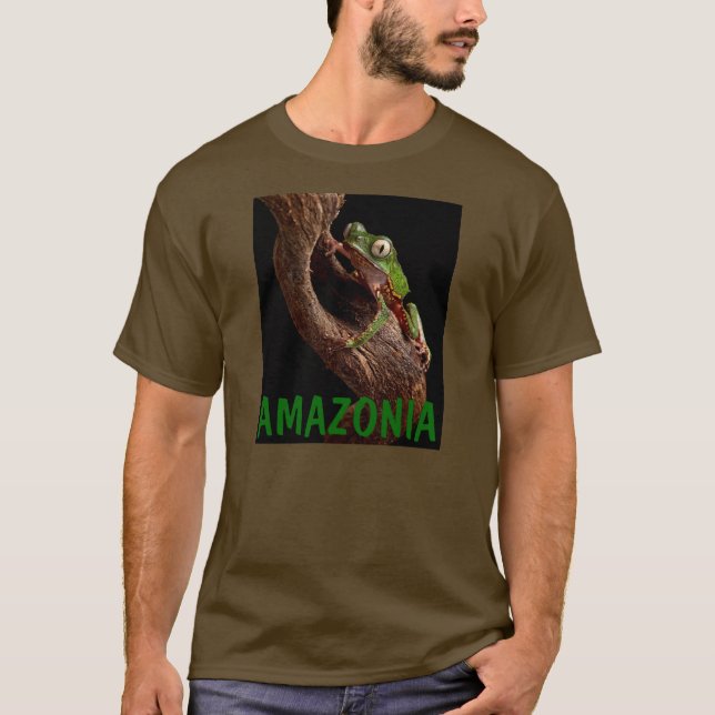 Tropical tree frog T-Shirt (Front)