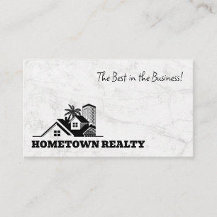 Tropical Trees Real Estate Business Card