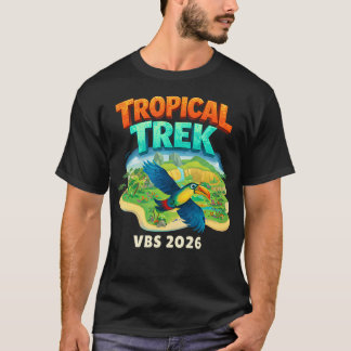 Tropical Trek Vbs 2026 Island Bird T-Shirt