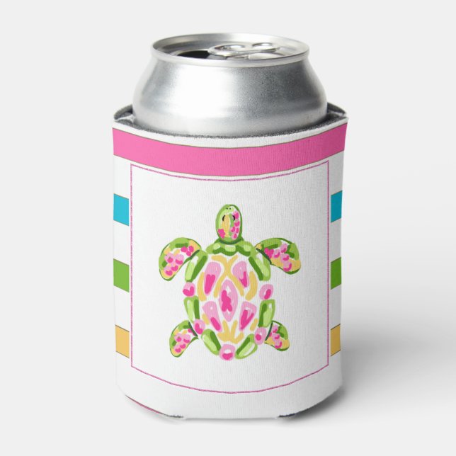 Tropical Turtle Can Cooler (Can Front)