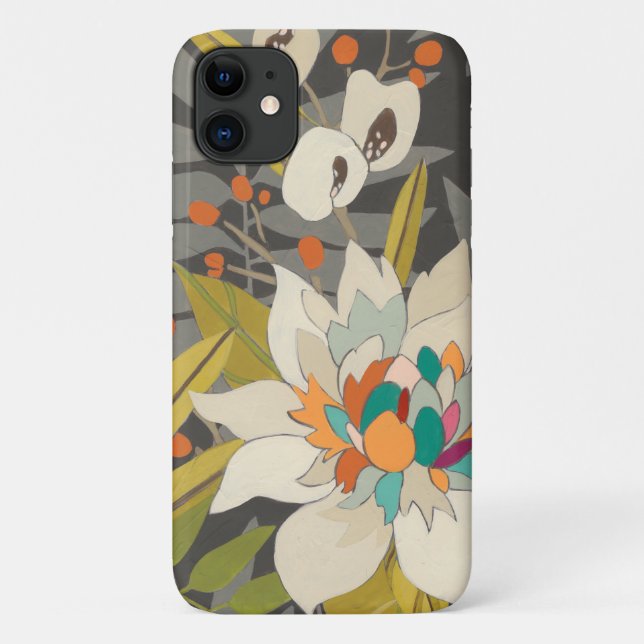 Tropical Twilight Flowers Case-Mate iPhone Case (Back)
