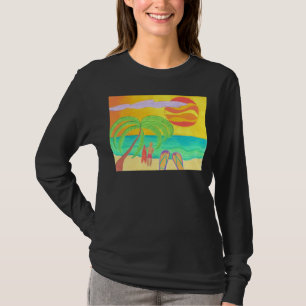 Tropical Twilight Glow T-Shirt