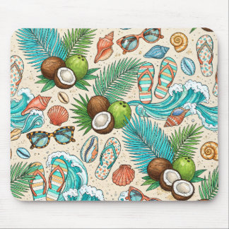 Tropical vacation. mouse pad