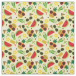 Tropical Vacation Seamless Pattern Fabric