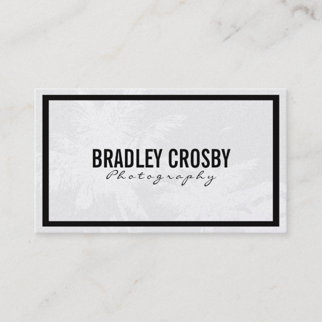 Tropical | Variation Business Card (Front)