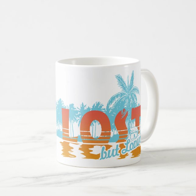 Tropical Vibe Coffee Mug (Front Right)