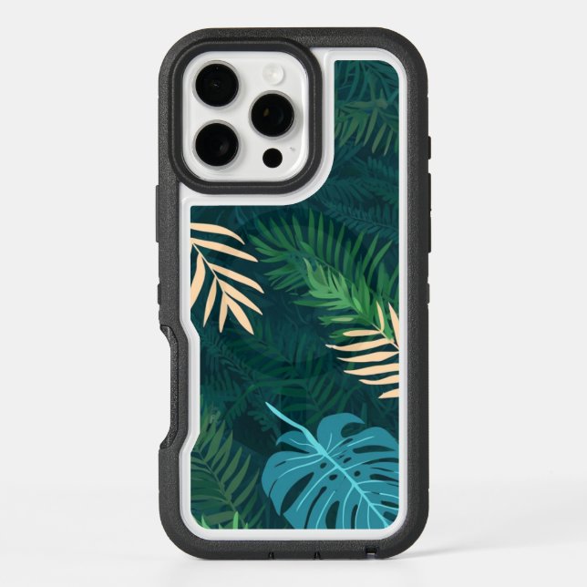  Tropical Vibes – Botanical iPhone Cover (Back)