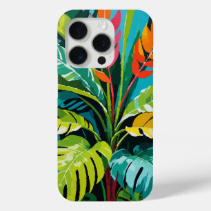 Tropical Vibes iPhone 15 Pro Case