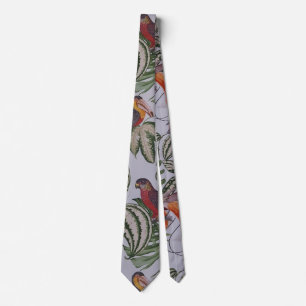 Tropical vibes neck tie