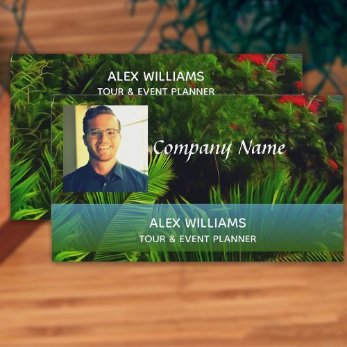 Tropical View 0828  Business Card