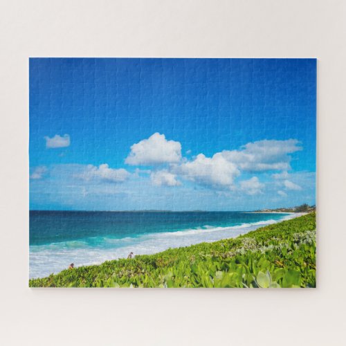 Tropical View of The Atlantic Ocean Jigsaw Puzzle