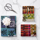 Tropical vintage 60s Hawaiian barkcloth wrapping Wrapping Paper Sheets