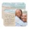 Tropical Vintage Beach Heart Wedding Photo