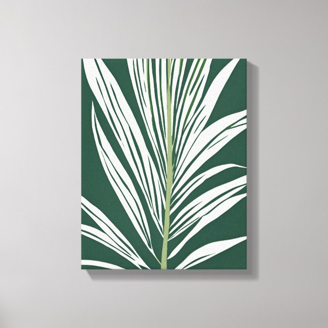 Tropical wall art - tropical leaf (Front)