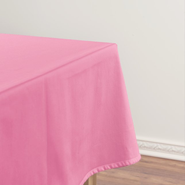 Tropical Warm Pink Tablecloth (In Situ)
