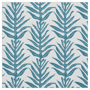 Tropical wart fern lauae fern leaf pattern fabric