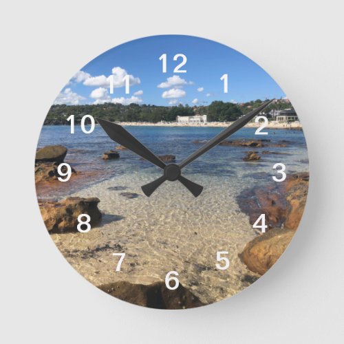 Tropical Water Wall Clock