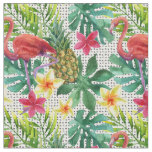 Tropical Watercolor Fabric