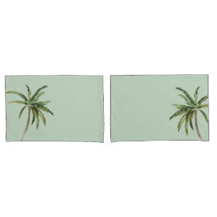 palm tree pillow cases