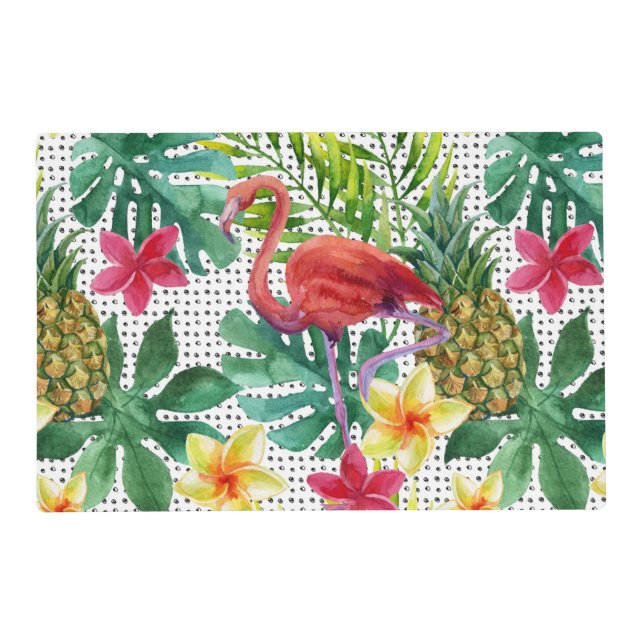 Tropical Watercolor Placemat (Front)