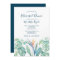 Tropical Watercolor Rehearsal Dinner Invitation