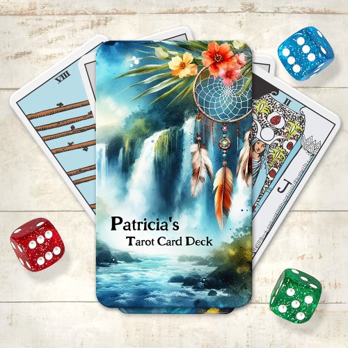 Tropical Waterfall Shaman Dreamcatcher Tarot Cards
