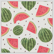 Tropical Watermelon Pattern Fabric