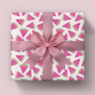 Tropical Watermelon Pattern Wrapping Paper Sheets