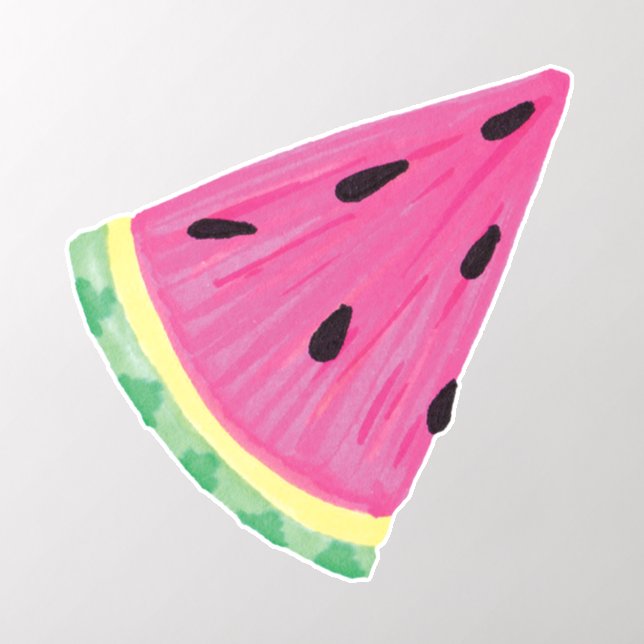 Tropical Watermelon Wall Decal (Insitu 2)