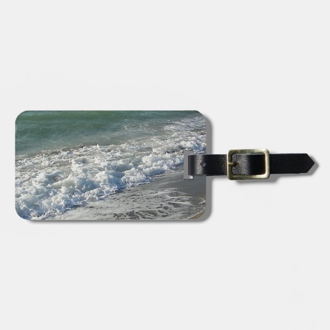 Tropical Waters Luggage Tag (Front Horizontal)