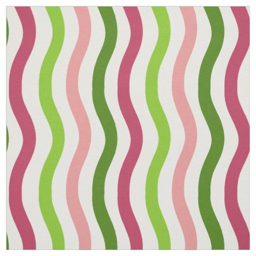 Tropical Wave Simple Pattern Fabric