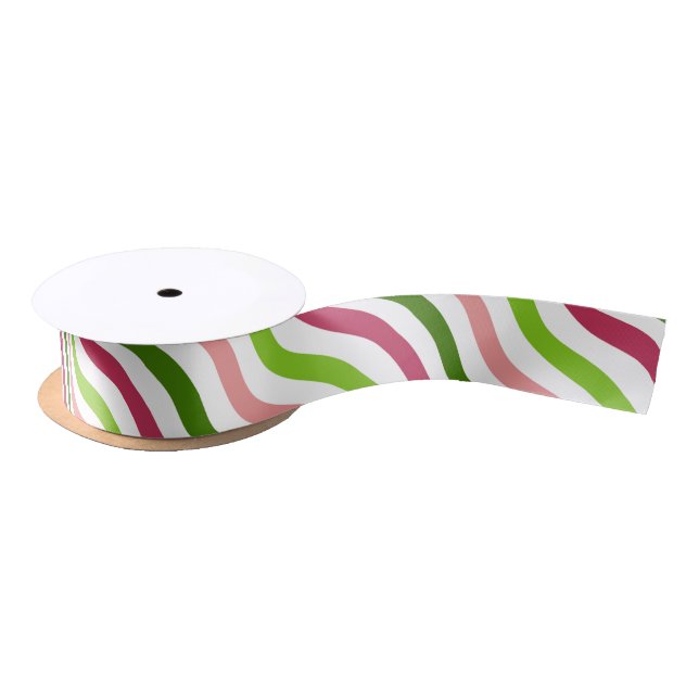 Tropical Wave Simple Stripe Ribbon (Spool)