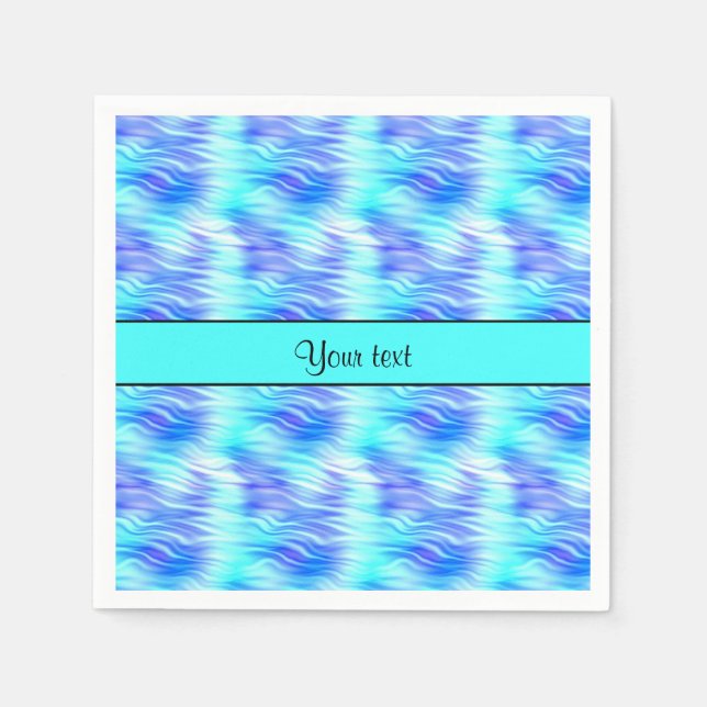 Tropical Waves Paper Napkins (Front)