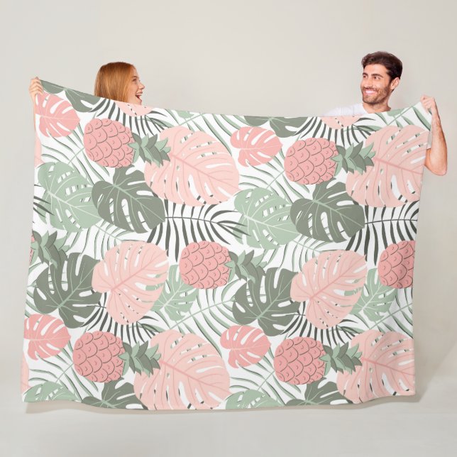 Tropical Way 60x80 Fleece Blanket (In Situ)