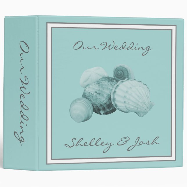 Tropical Wedding Binder (Front/Spine)