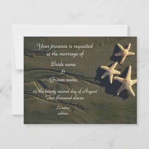 Tropical Wedding Invitations or beach party
