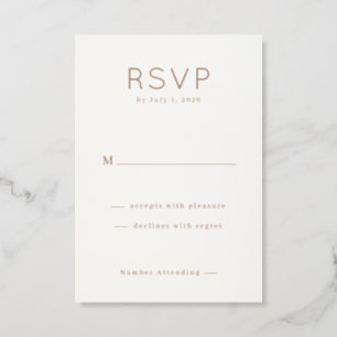Tropical Wedding Letterpress RSVP Cards