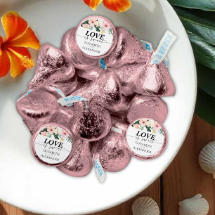 Tropical Wedding Love is sweet Hershey®'s Kisses®