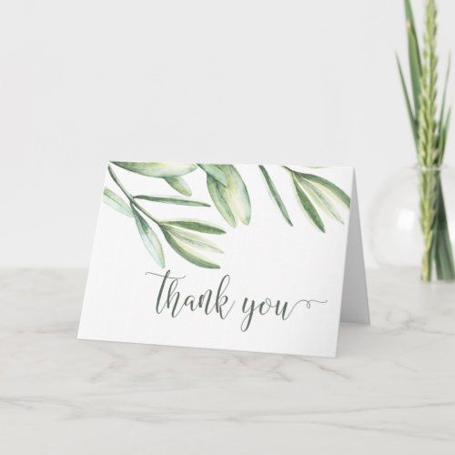 Tropical Wedding Thank You Cards