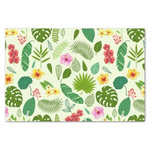 Tropical Wedding themed Tissue Paper