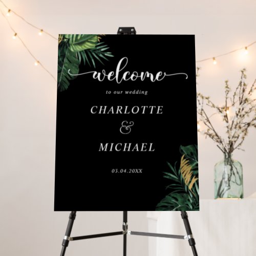 Tropical Weddings Foam Board