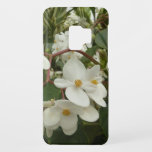 Tropical White Begonia Floral Case-Mate Samsung Galaxy S9 Case