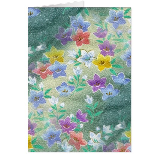 Tropical Wildflowers Cards (Front)
