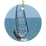 Tropical Windsurfing Ornament