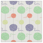 Tropical Yarn Ball String Pattern Fabric