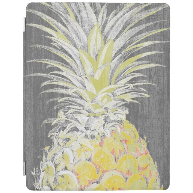 Tropical Yellow Pinneapple iPad Smart Cover (Front)