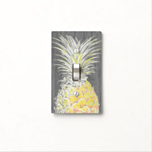 Tropical Yellow Pinneapple Light Switch Cover