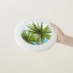 Tropical Yucca Palm Leaves Painting Effect Photo Wham-O Frisbee