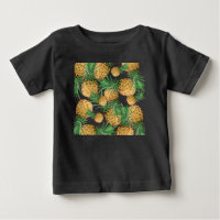 Tropical Yummy Pineapple Pattern