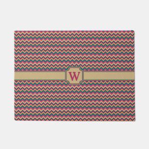 Tropical Zigzag Doormat